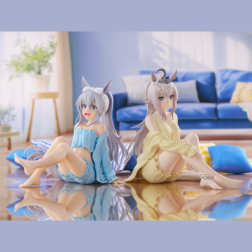 FIGURA BANPRESTO UMAMUSUME CINDIRELLA GRAY RELAX TIME TAMAMO CROSS 13CM