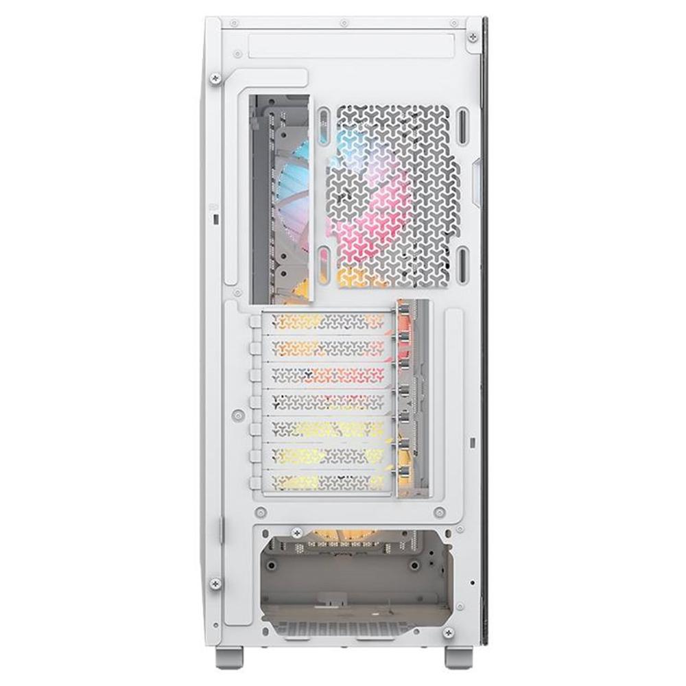 CAJA ORDENADOR GAMING CORSAIR 3200D RS ARGB ATX CRISTAL TEMPLADO BLANCA