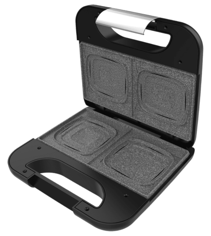 SANDWICHERA CECOTEC ROCK'NTOAST SQUARE+ 800W HASTA 2 SANDWICHES