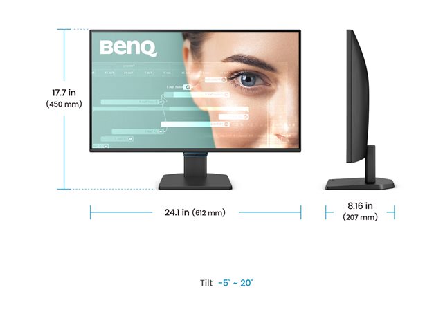 MONITOR BENQ GW2790C 27" FHD 144HZ