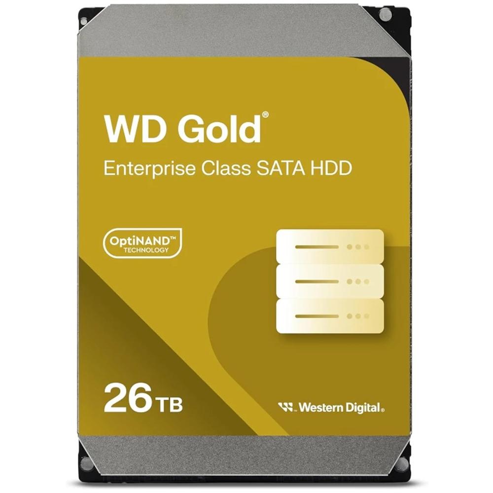 DISCO DURO INTERNO HDD WD WESTERN DIGITAL GOLD 26TB 3.5" SATA 6GB/S