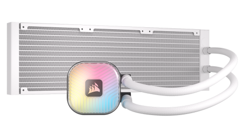 KIT REFRIGERACION LIQUIDA CORSAIR ICUE LINK TITAN II 360 RX RGB 3X 120MM BLANCO