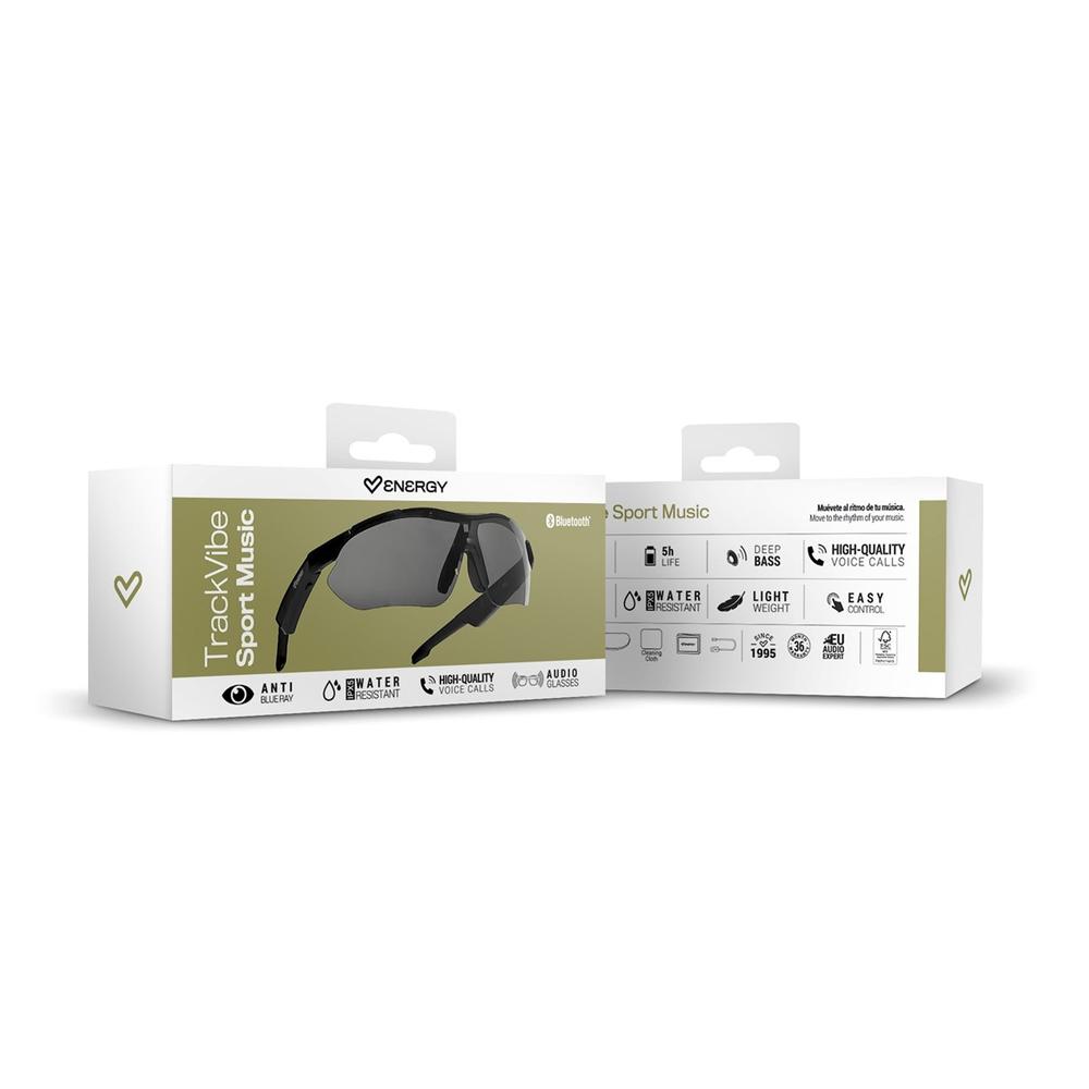 GAFAS ENERGY SISTEM TRACKVIBE SPORT MUSIC DARK