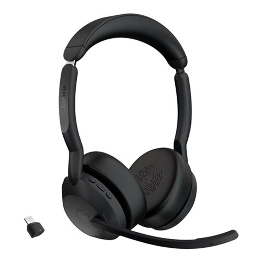 AURICULARES JABRA EVOLVE2 55 MS STEREO INALAMBRICO NEGRO