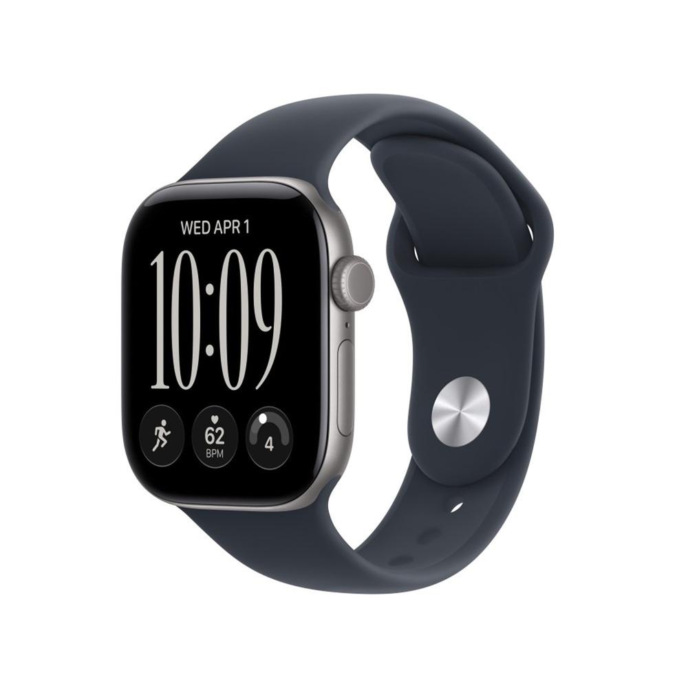 SMARTWATCH APPLE WATCH S12 GPS 42MM SPACE GREY ALUMINIUM CASE WITH NAVY BLUE SPORT BAND S/M