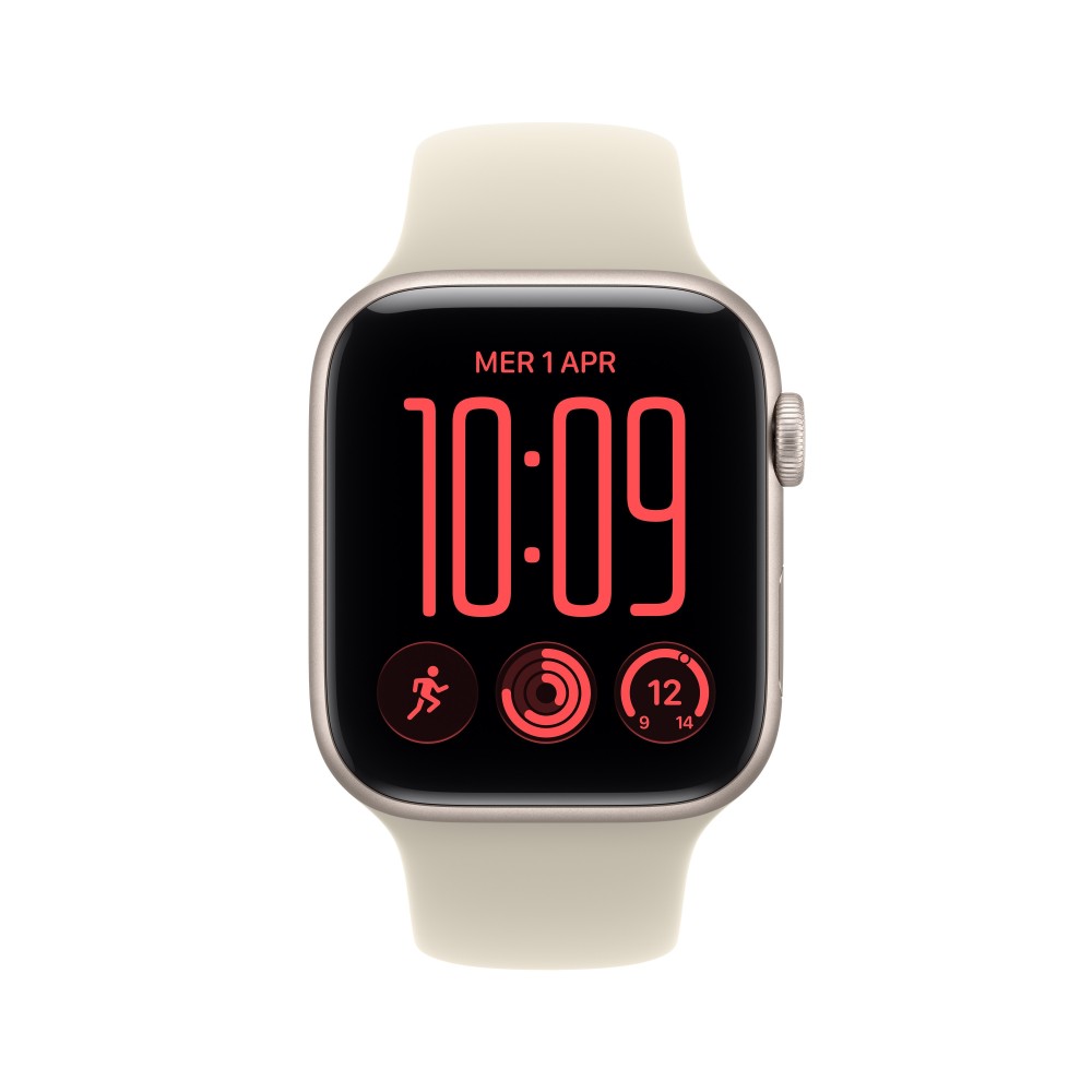 SMARTWATCH APPLE WATCH SE 3 GPS + CELL 44MM STARLIGHT ALUMINIUM CASE WITH SAND SPORT BAND M/L
