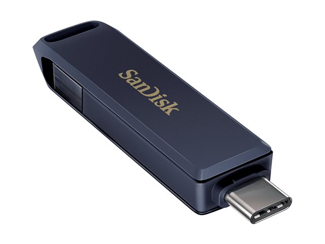 MEMORIA USB TIPO C / LIGHTNING SANDISK 128GB PHONE DRIVE CIELO METALIZADO