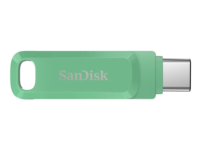 MEMORIA USB TIPO A / USB TIPO C SANDISK 128GB ULTRA DUAL DRIVE GO VERDE