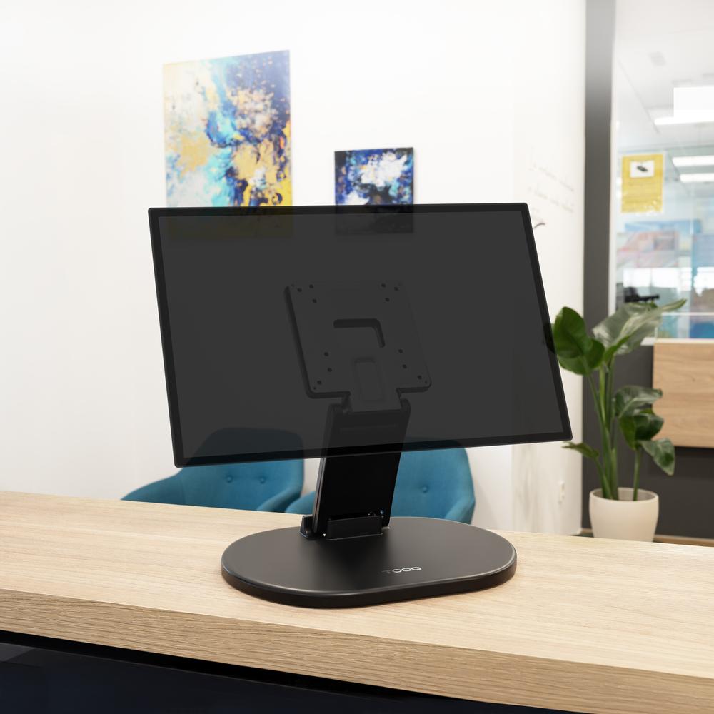 SOPORTE MESA TOOQ DB1027TN-B SOBREMESA Y PARED 17-27" NEGRO