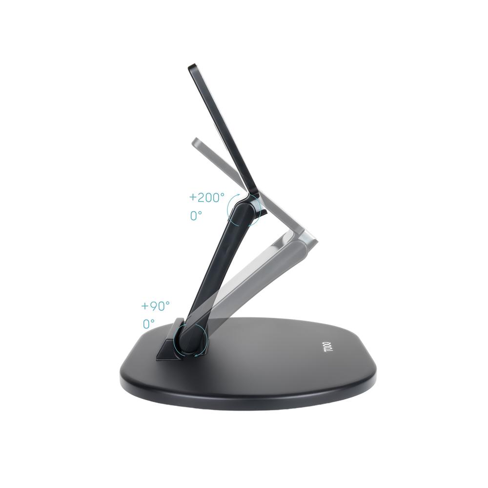 SOPORTE MESA TOOQ DB1027TN-B SOBREMESA Y PARED 17-27" NEGRO