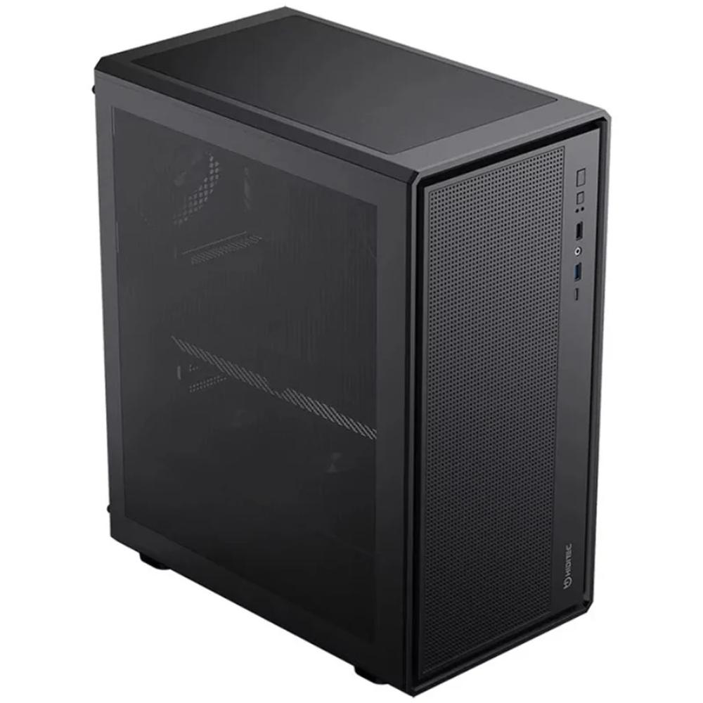 CAJA ORDENADOR GAMING HIDITEC H4 AIR ATX CRISTAL TEMPLADO NEGRO