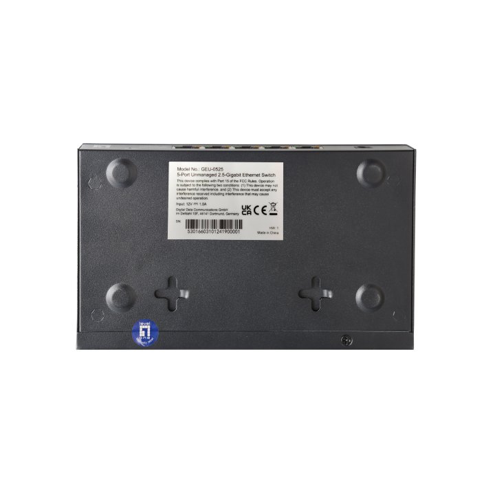 SWITCH LEVEL ONE GEU-0525 5 PUERTOS NO GESTIONABLE