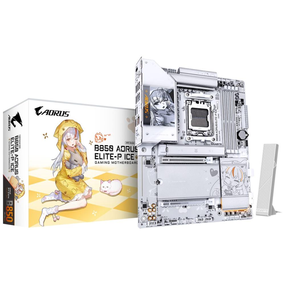 PLACA BASE GIGABYTE B850 A ELITE-P ICE AM5 ATX/ 4X DDR5
