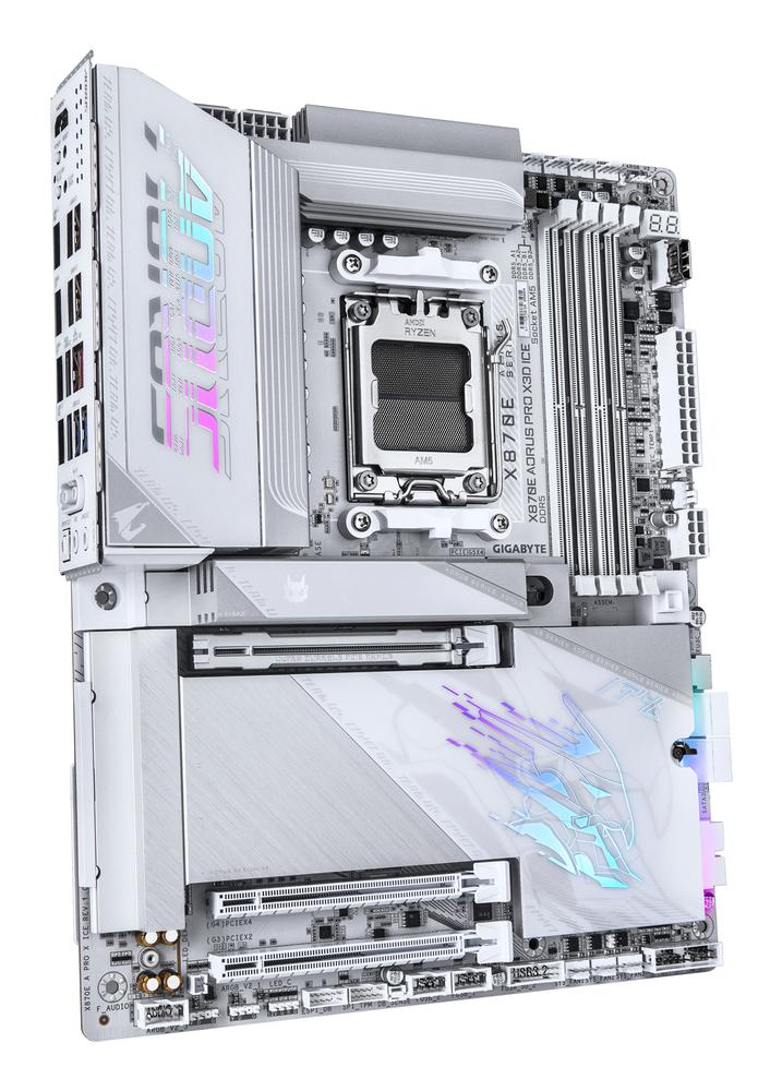 PLACA BASE GIGABYTE X870E A PRO X3D ICE AM5 ATX/ 4X DDR5