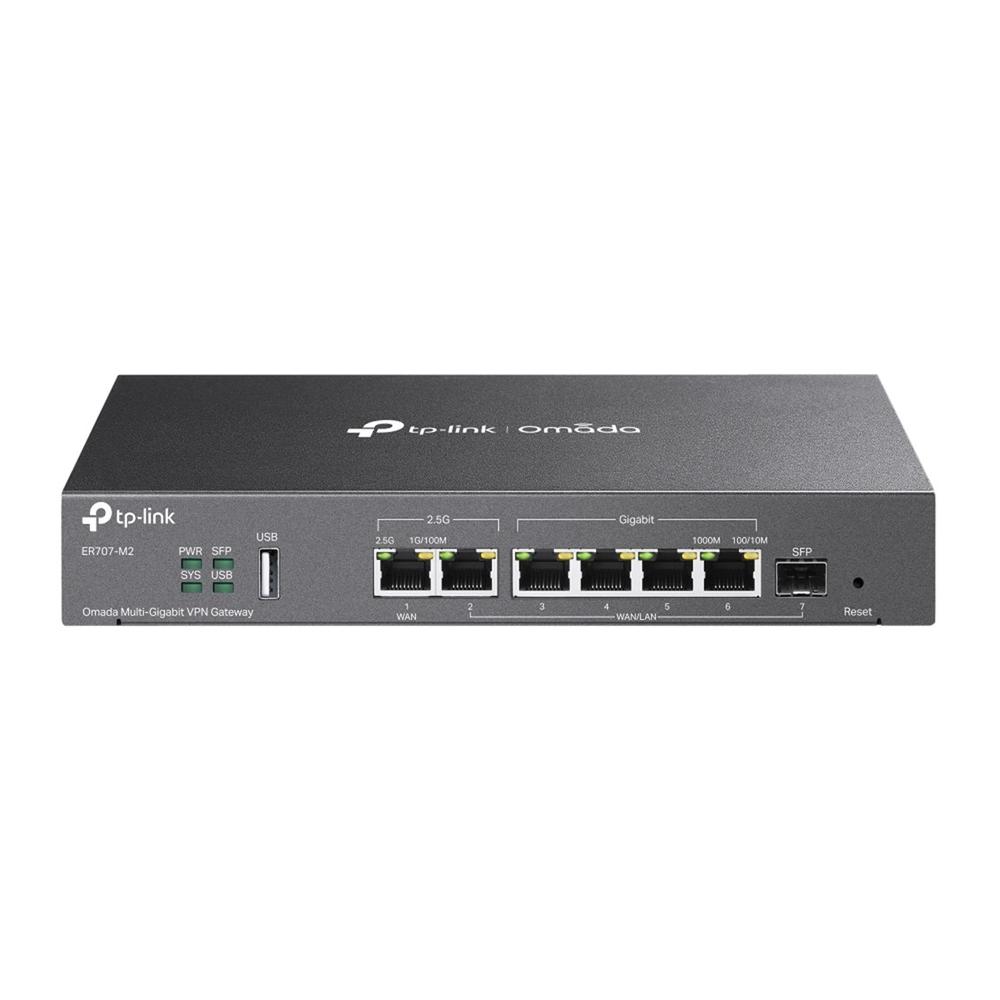 ROUTER MULTI-WAN TP-LINK OMADA ER707-M2 7 PUERTOS