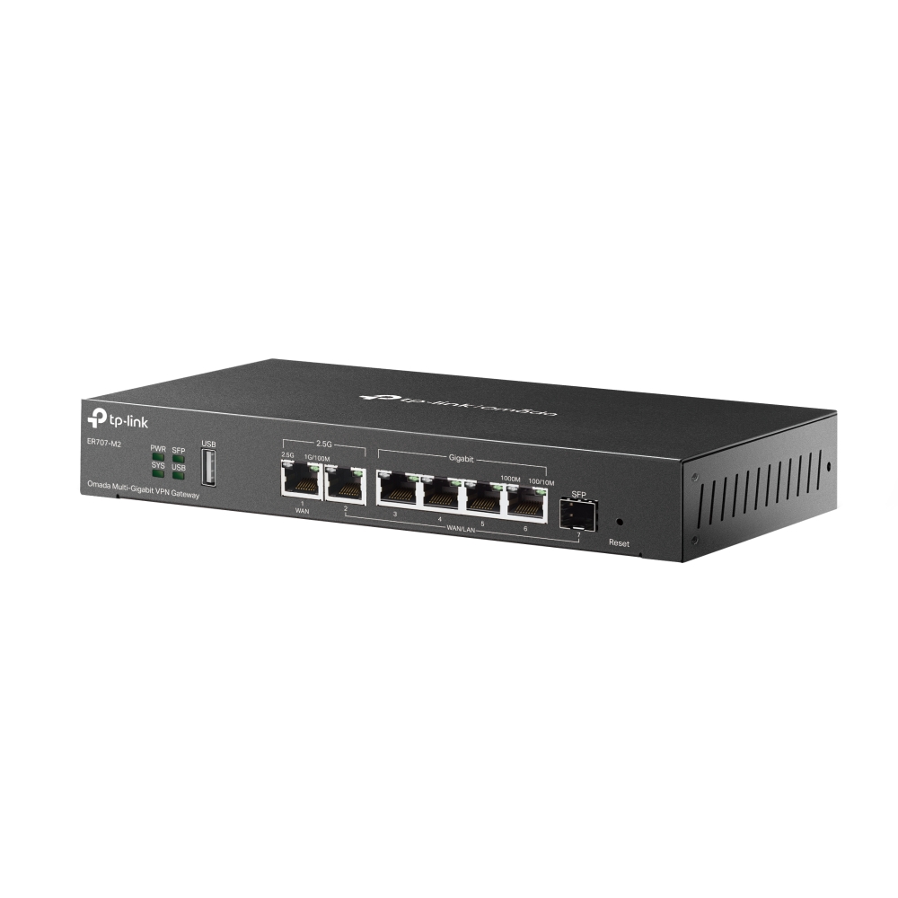 ROUTER MULTI-WAN TP-LINK OMADA ER707-M2 7 PUERTOS