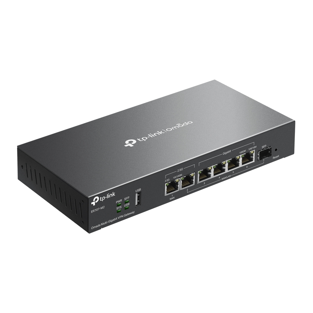 ROUTER MULTI-WAN TP-LINK OMADA ER707-M2 7 PUERTOS