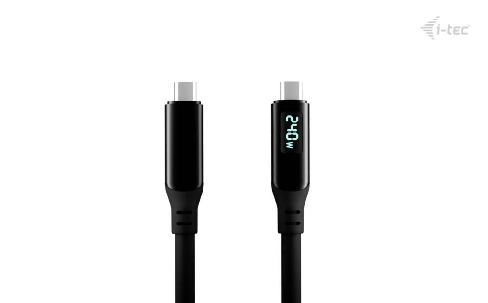 CABLE THUNDERBOLT 4 I-TEC 1.5M/ MACHO-MACHO/ NEGRO