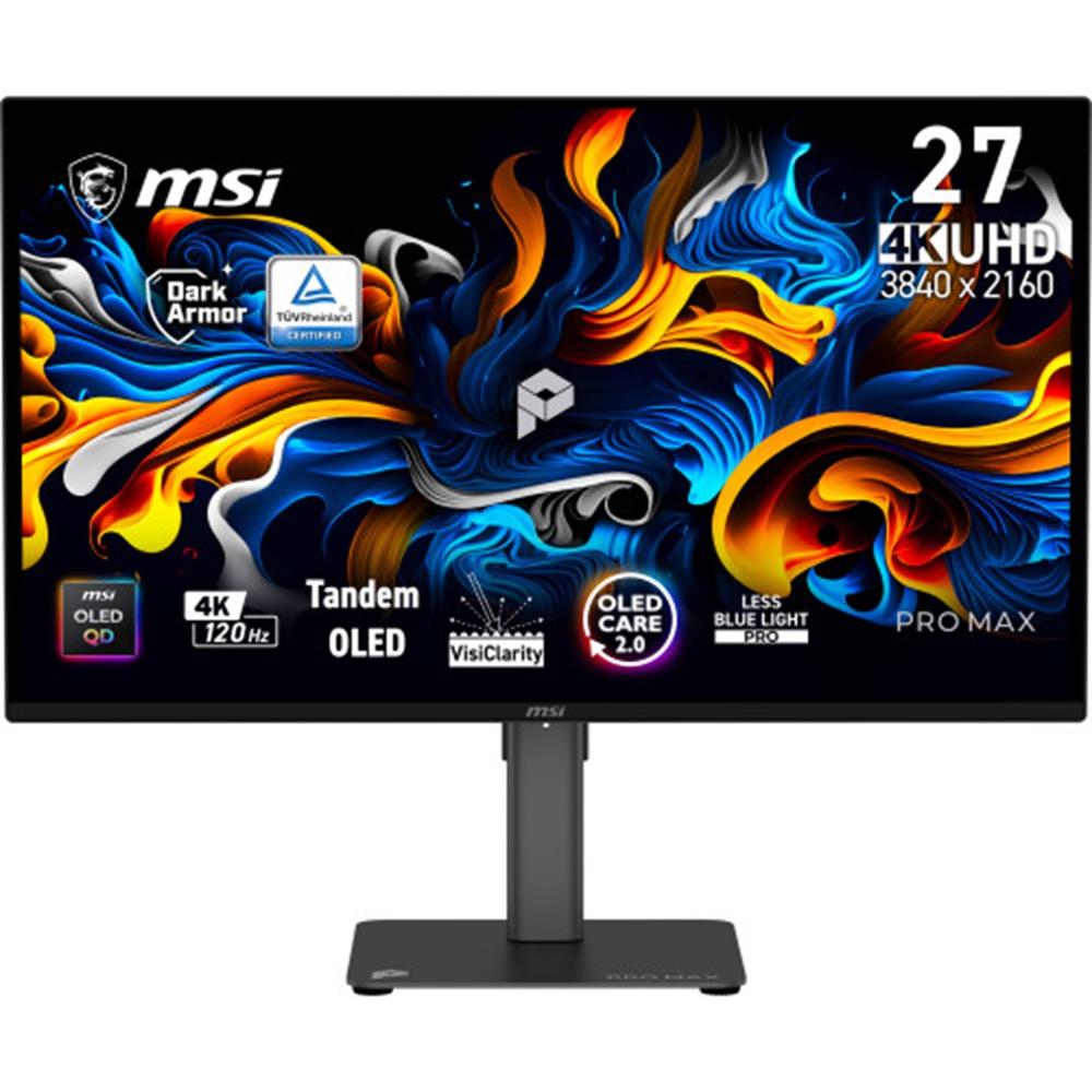 MONITOR GAMING MSI PRO MAX 271UPX12G 26.5" 4K UHD 120HZ
