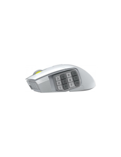 RATON INALAMBRICO GAMING CORSAIR SCIMITAR ELITE BLANCO