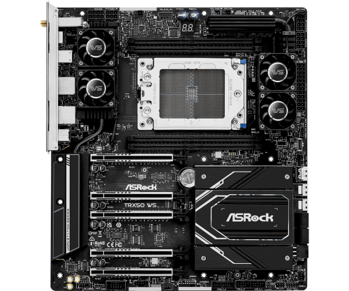 PLACA BASE ASROCK TRX50 WS sTR5 EATX/ 4X DDR5
