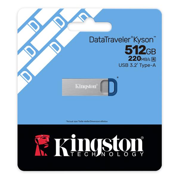 MEMORIA USB 3.2 KINGSTON 512GB DATATRAVELER KYSON