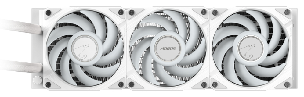 KIT REFRIGERACION LIQUIDA GIGABYTE AORUS WATERFORCE II 360 ICE ARGB 3X 120MM BLANCO