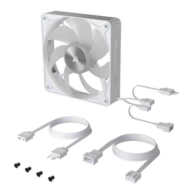 VENTILADOR CAJA CORSAIR RS120 II ARGB 120MM BLANCO