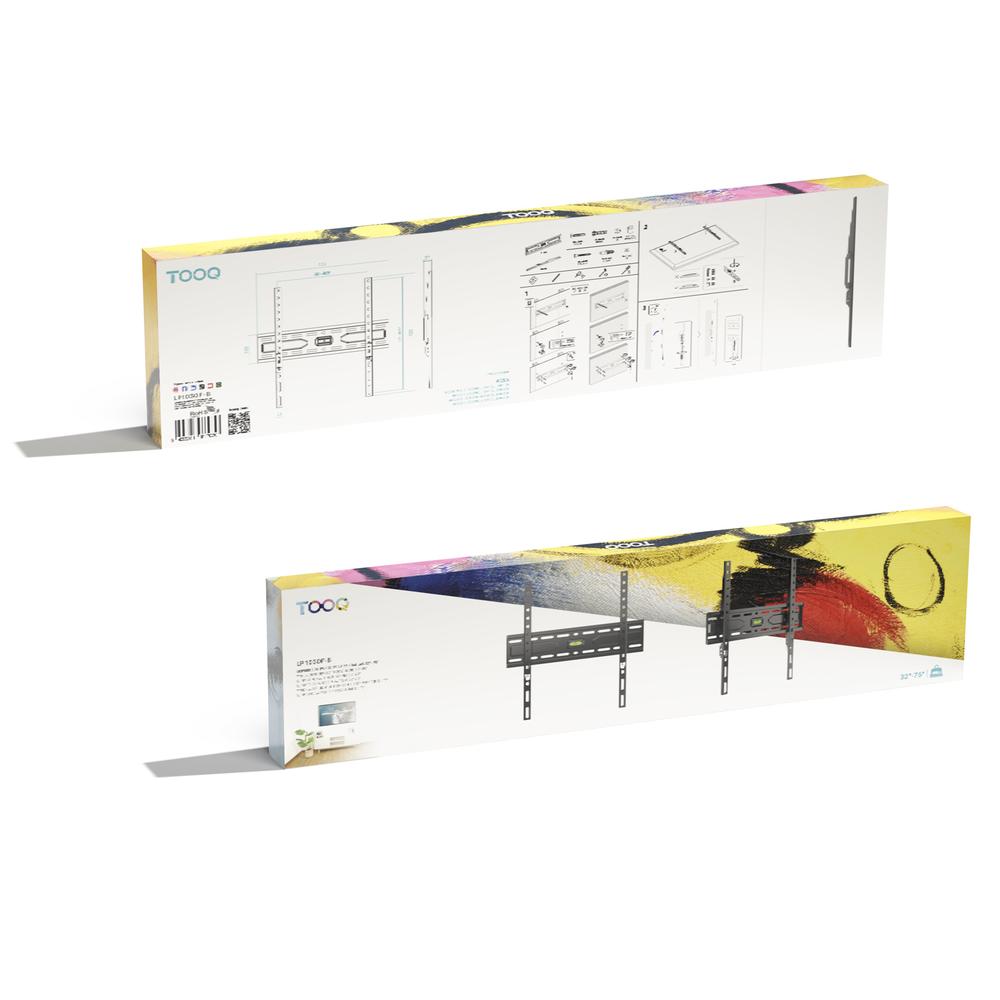 SOPORTE PARED TOOQ VESA HASTA 86" 600X400MM MAX 45KG
