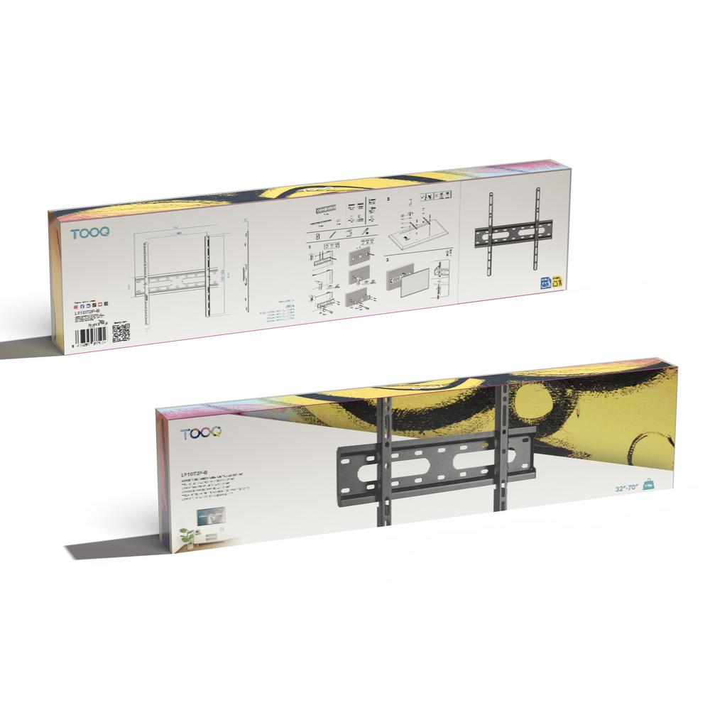 SOPORTE PARED TOOQ VESA HASTA 70" 400X400MM MAX 45KG