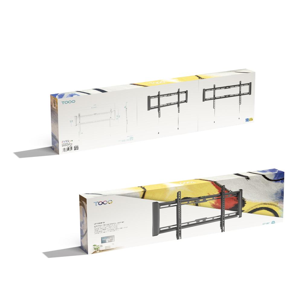 SOPORTE PARED TOOQ VESA HASTA 80" 600X400MM MAX 45KG