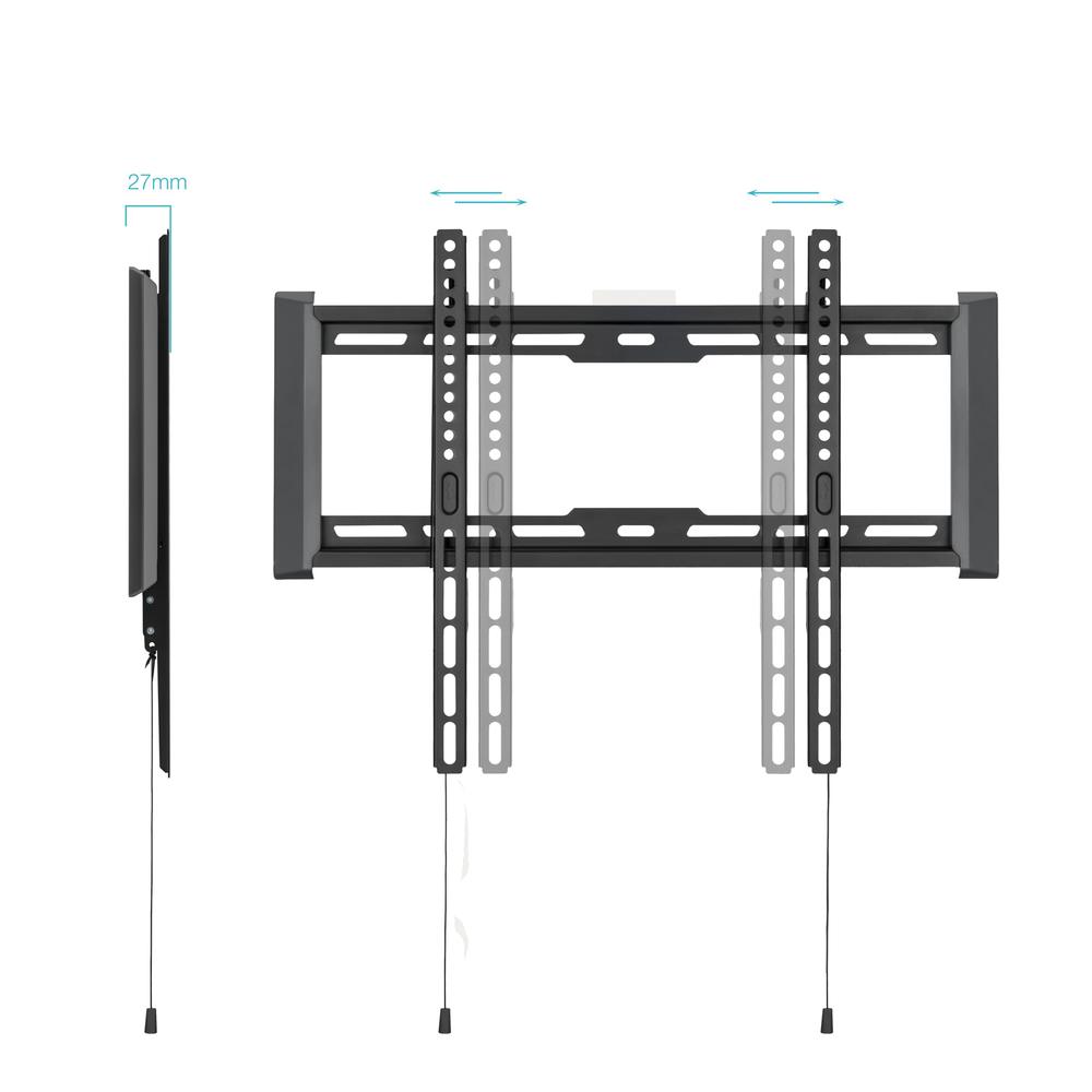 SOPORTE PARED TOOQ VESA HASTA 70" 400X400MM MAX 75KG