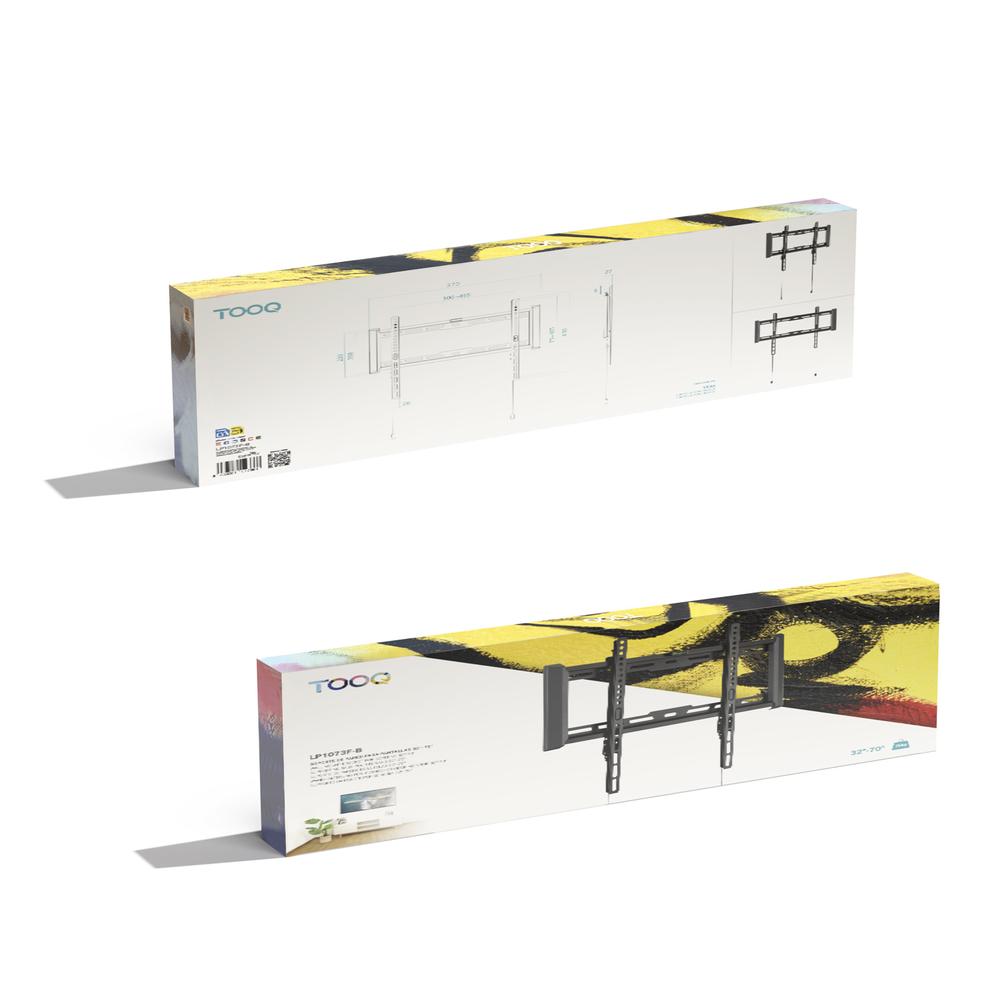 SOPORTE PARED TOOQ VESA HASTA 70" 400X400MM MAX 75KG