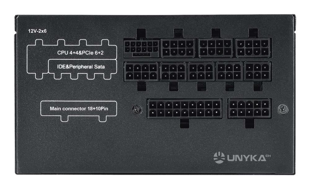 FUENTE ALIMENTACION UNYKACH ATILUS 3.1 GAMING ATX 750W