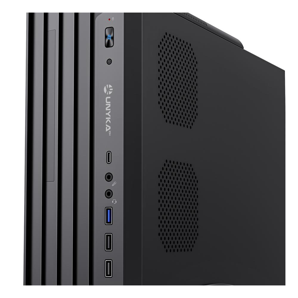 CAJA ORDENADOR UNYKACH UK2012 MATX NEGRA 300W