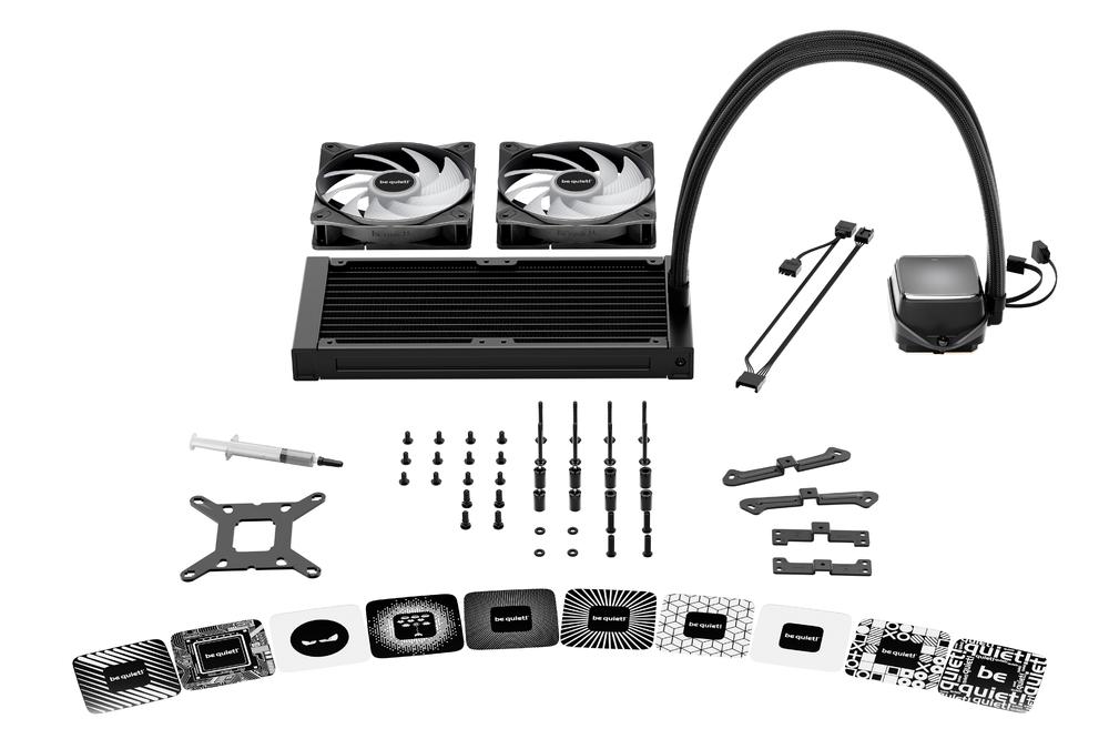 KIT REFRIGERACION LIQUIDA BE QUIET! PURE LOOP 3LX 2X 120MM NEGRO