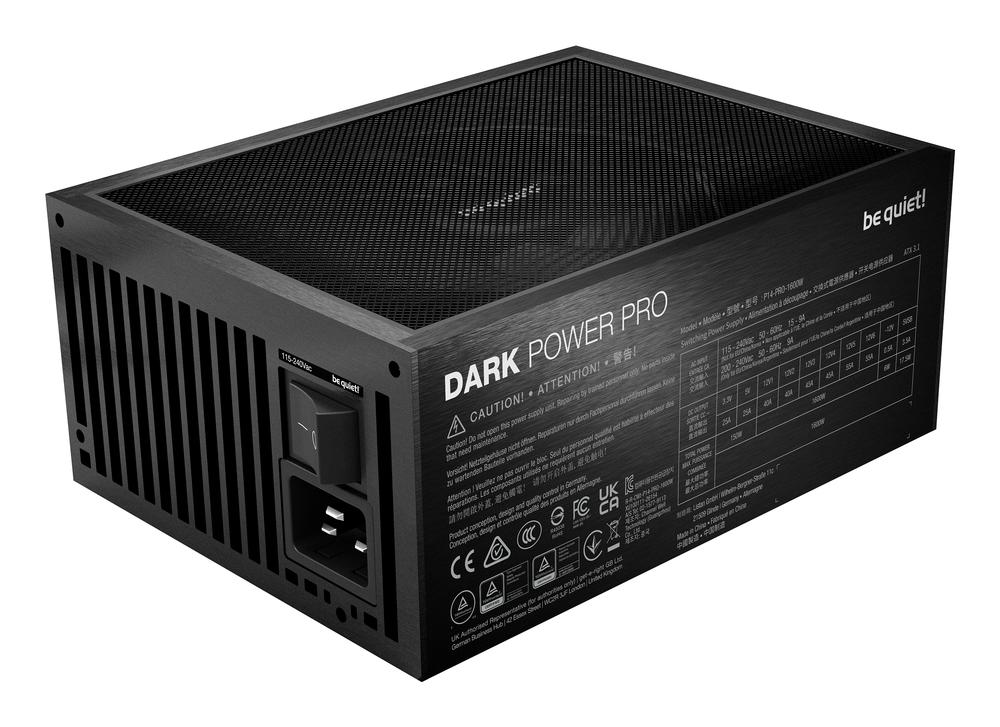 FUENTE ALIMENTACION BE QUIET! DARK POWER PRO14 IO GAMING ATX 1600W