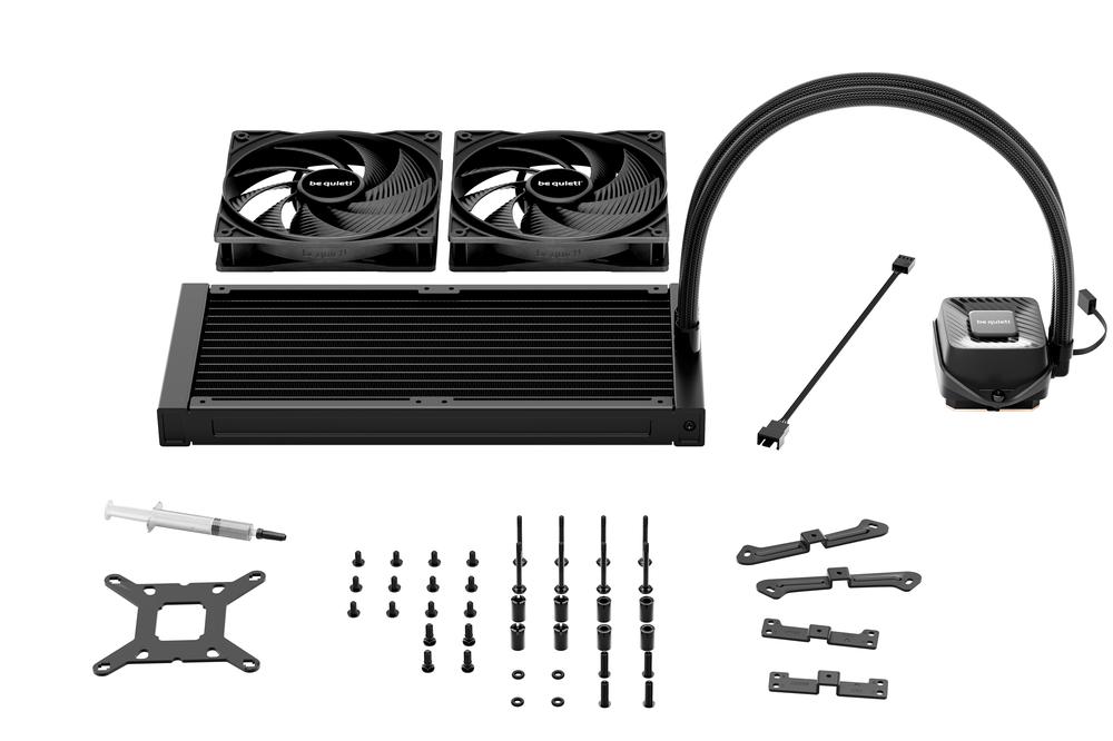 KIT REFRIGERACION LIQUIDA BE QUIET! PURE LOOP 3 2X 140MM NEGRO