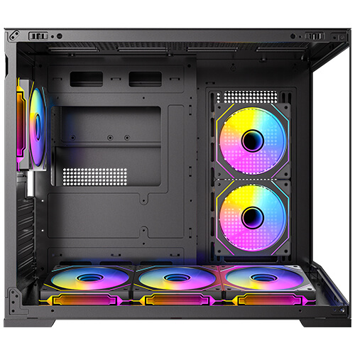 CAJA ORDENADOR GAMING ANTEC CX M3 MATX ARGB CRISTAL TEMPLADO NEGRA