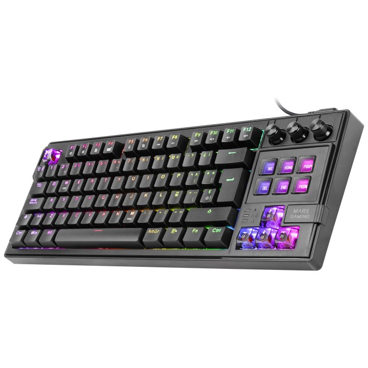 TECLADO MARS GAMING MKMASTER RGB NEGRO