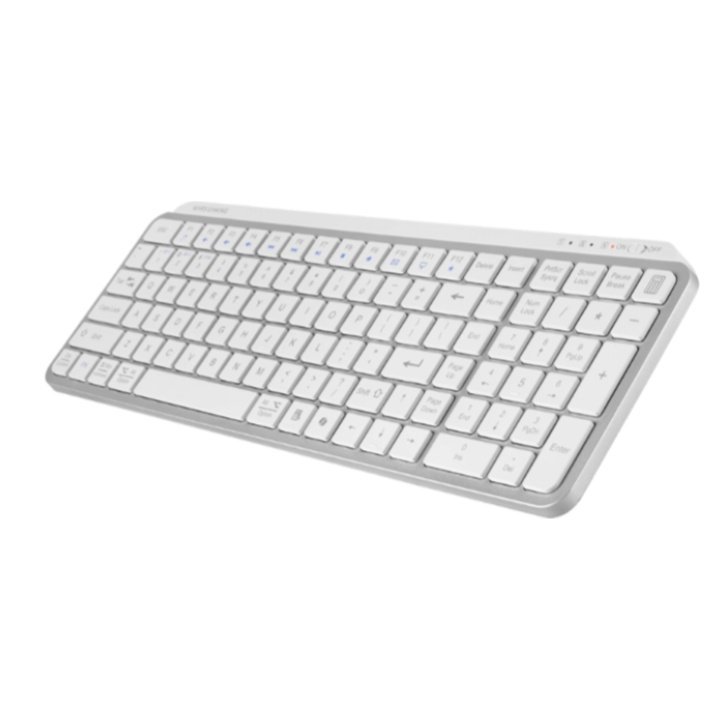 TECLADO MARS GAMING MKSILENKEYSWES INALAMBRICO BLANCO