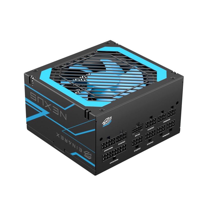 FUENTE ALIMENTACION EINAREX NEXUS L1 GAMING ATX 850W NEGRA