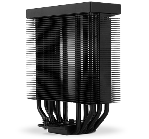 VENTILADOR CPU NOX HUMMER H-200 ARGB 2X 130MM NEGRO
