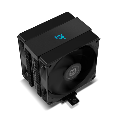 VENTILADOR CPU NOX HUMMER H-200 LCD 2X 120MM NEGRO