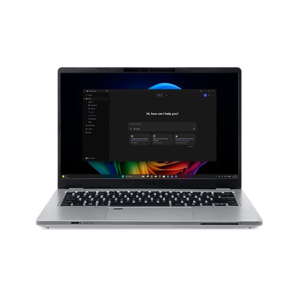 PORTATIL ACER TRAVELMATE P2 14 AI TMP214-57 U5-325/ 16GB/ SSD 512GB/ 14" FHD+/ W11P