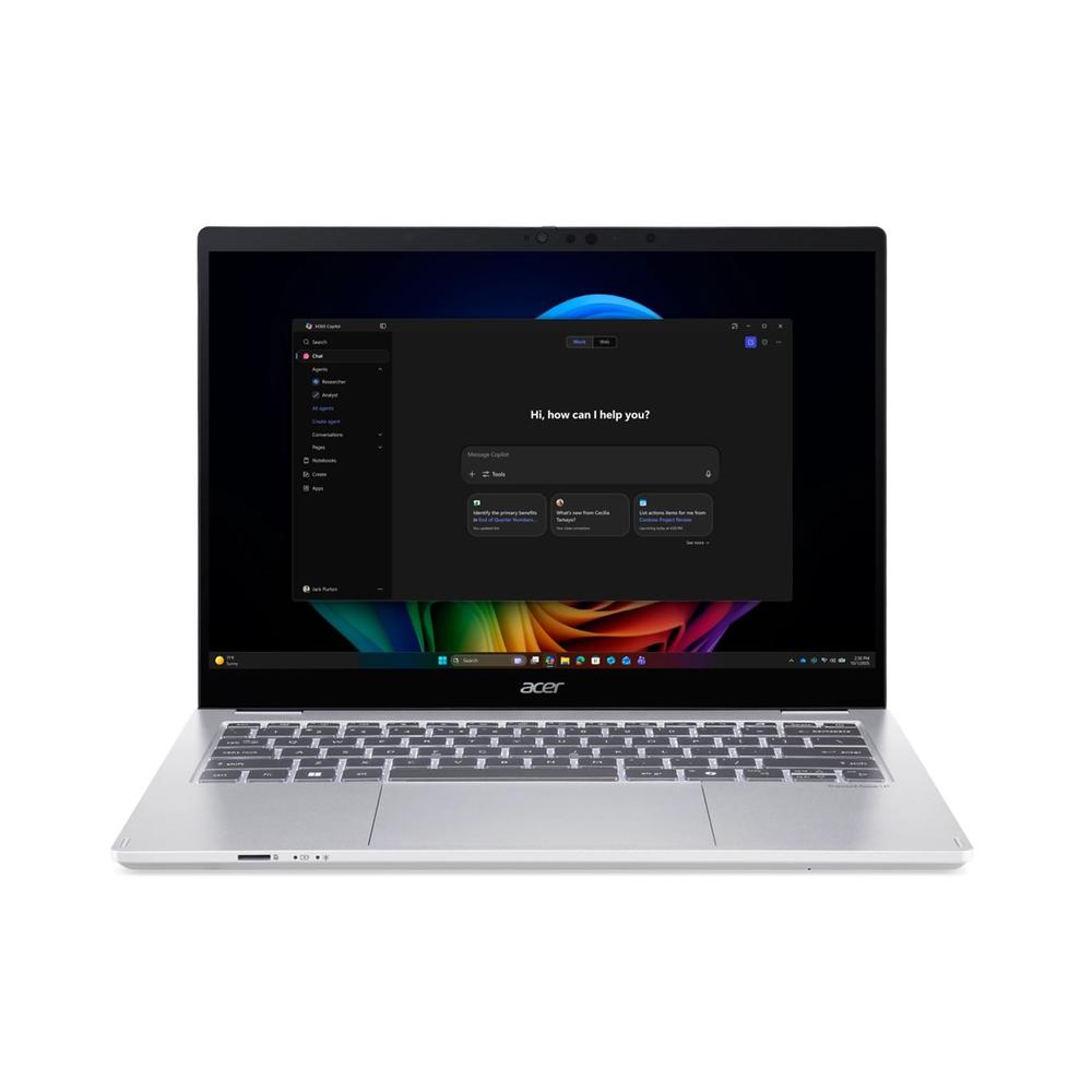 PORTATIL ACER TRAVELMATE P4 SPIN 14 AI TMP414RN-56 U5-325/ 16GB/ SSD 512GB/ 14" FHD+/ W11P
