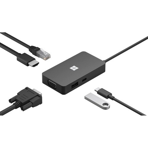 HUB MICROSOFT SURFACE USB TIPO C 5 EN 1