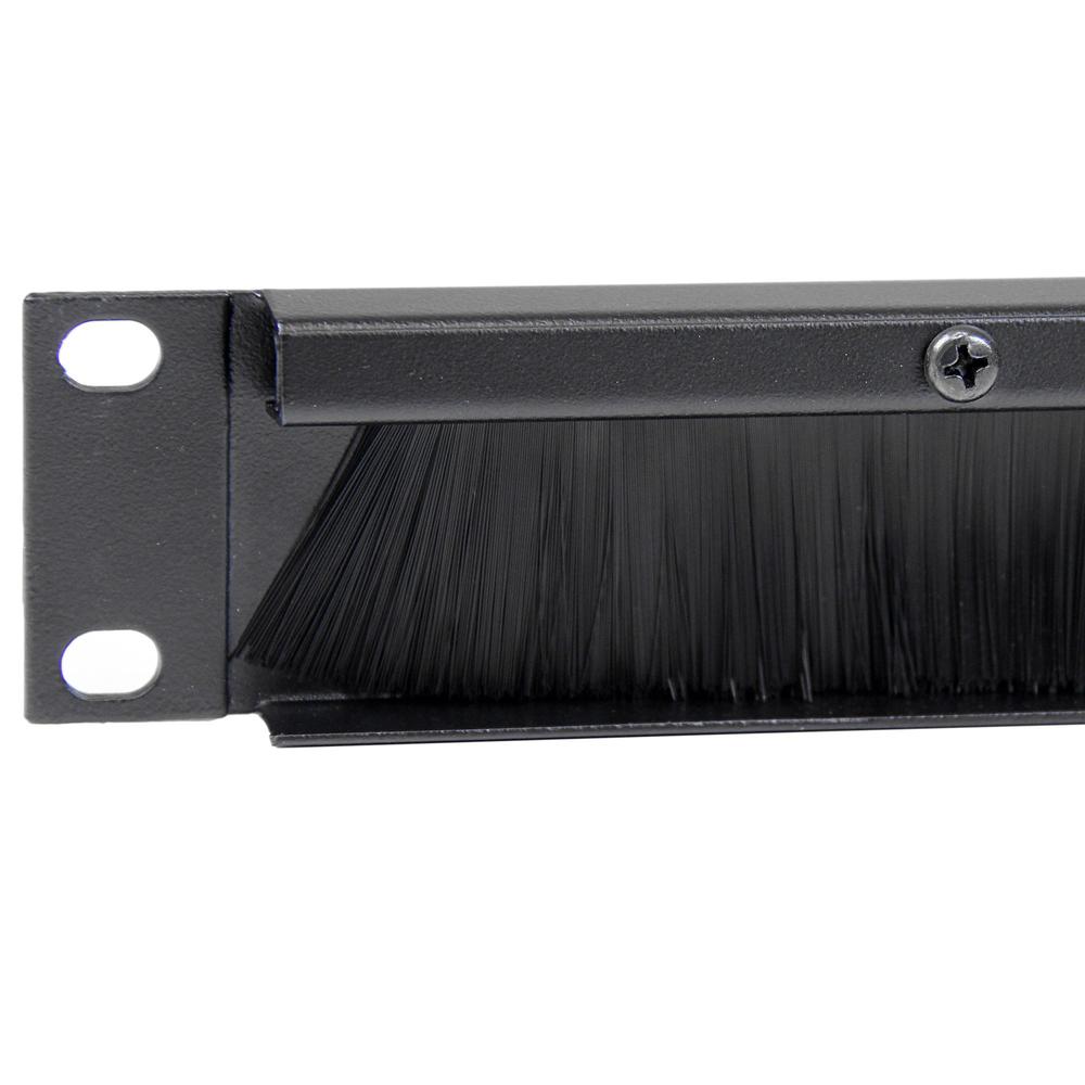 PASACABLES CON CEPILLO PARA RACK STARTECH 1U