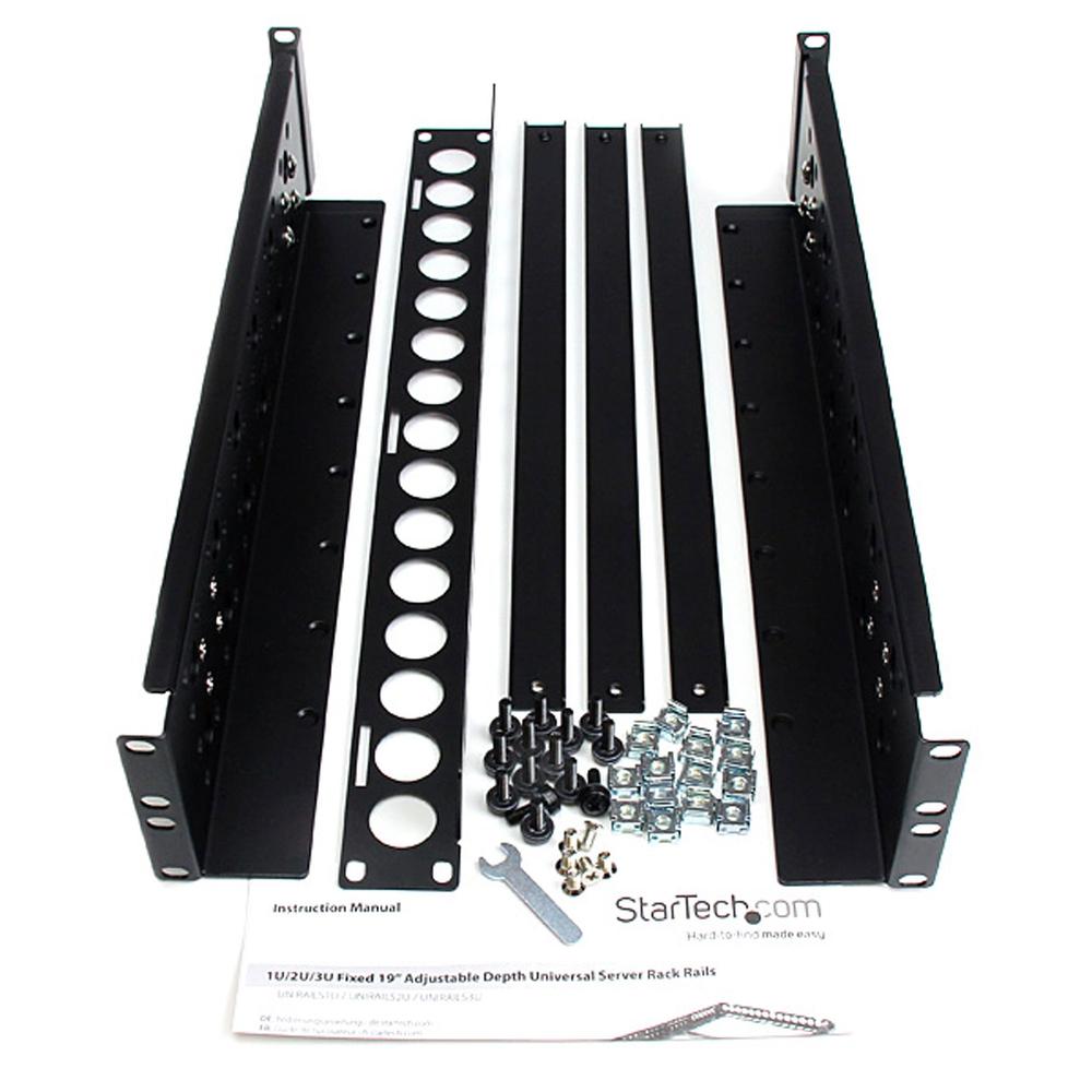 CARRILES RACK STARTECH 2U 19"
