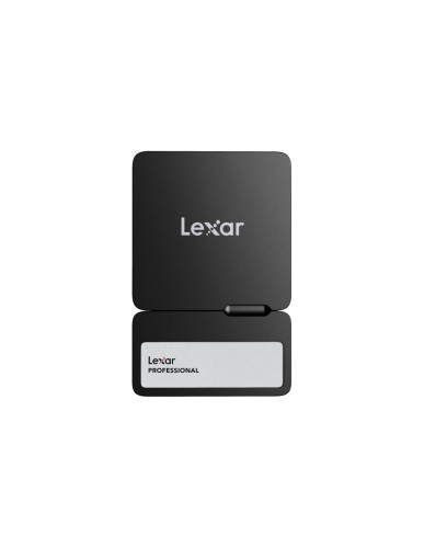 DISCO DURO EXTERNO SSD LEXAR PROFESSIONAL GO EXTERNAL PORTABLE 2TB + HUB 4 EN 1 NEGRO